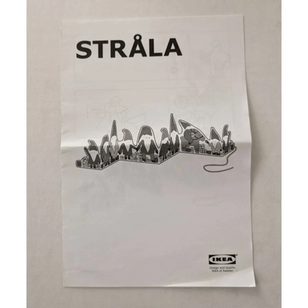 IKEA STRALA LED Table Decoration‎ 404.403.75 Christmas   Santa Elves DALA Horse